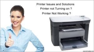 Printer Won't Turn On
