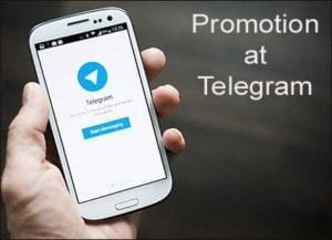 Promotion at telegram