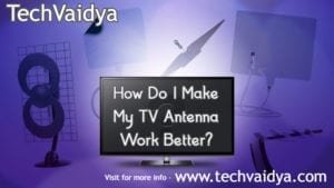 TV antenna work