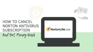 Cancel Norton AntiVirus feature