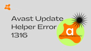 Avast Update Helper Error 1316