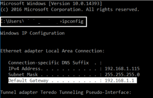 default netgear router ip address 2