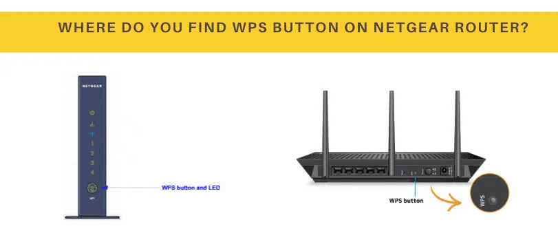 Where Do You Find WPS button on Netgear Router?